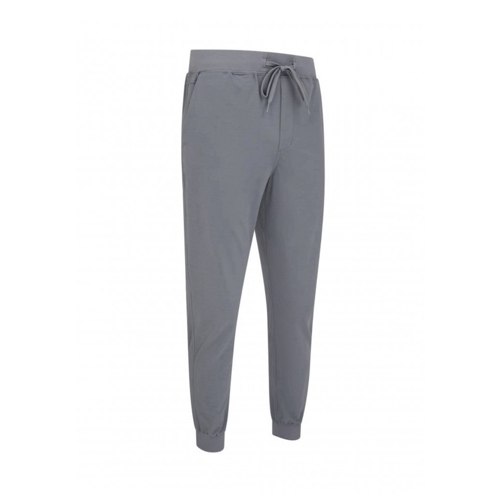 Penguin Sport Jogger Pants XL Gray Drawstring Tapered Leg Slash Pocket